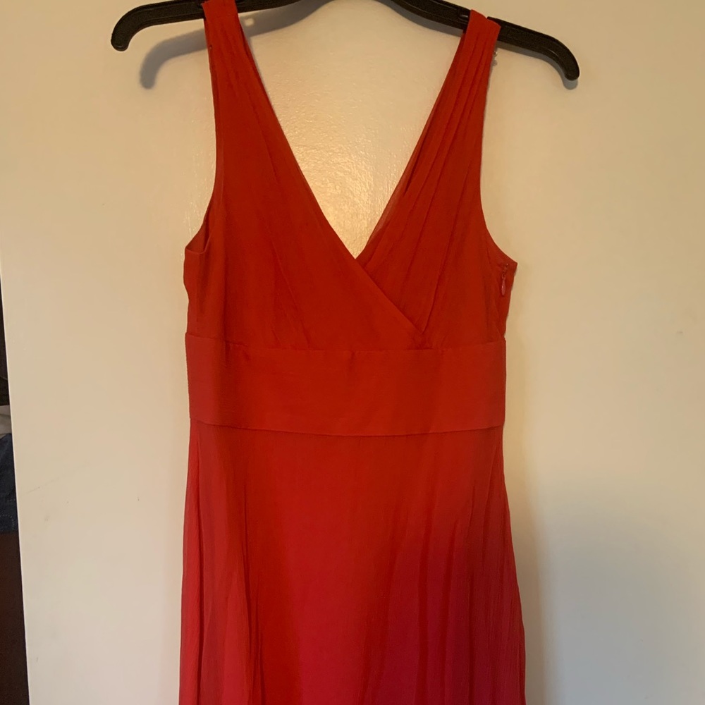 Jcrew silk chiffon dress
